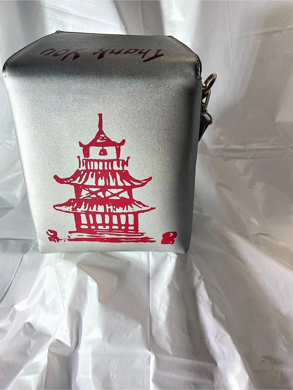 Silver Crossbody Bag Like New